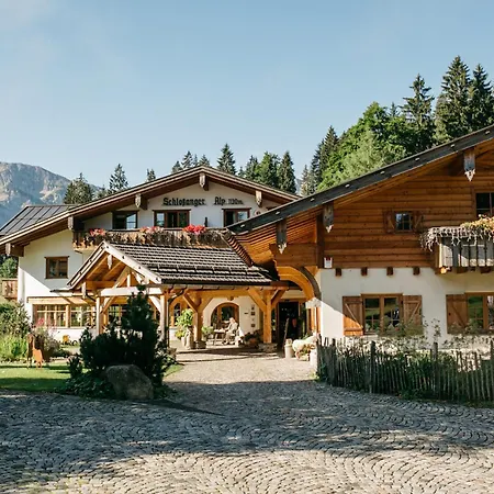 호텔 Schlossanger Alp 프론텐